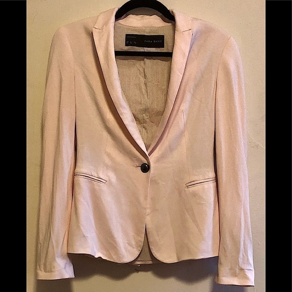 Zara Pink Blazer Size XS - Picture 2 of 9